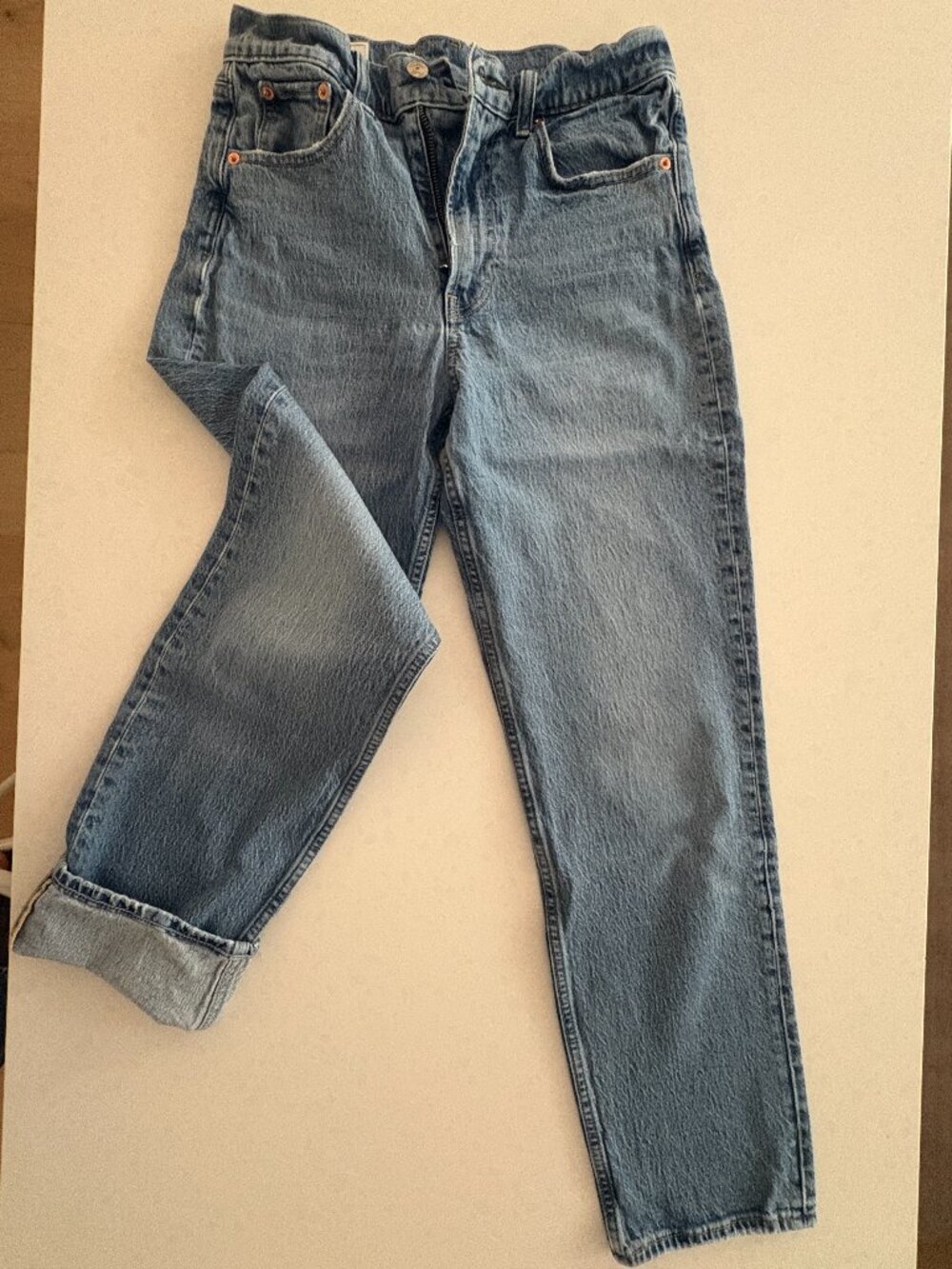 GAP Sky High Straight Jeans – Size 28 Regular